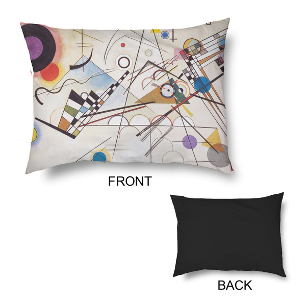 Kandinsky Composition 8 Outdoor Dog Beds - Medium - APPROVAL