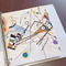 Kandinsky Composition 8 Page Dividers - Set of 5 - In Context