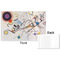 Kandinsky Composition 8 Disposable Paper Placemat - Front & Back