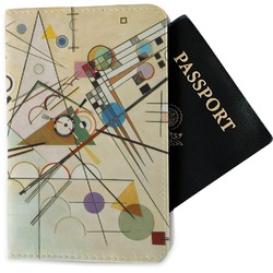Kandinsky Composition 8 Passport Holder - Fabric