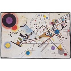 Kandinsky Composition 8 Door Mat - 36"x24"