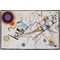 Kandinsky Composition 8 Personalized Door Mat - 36x24 (APPROVAL)