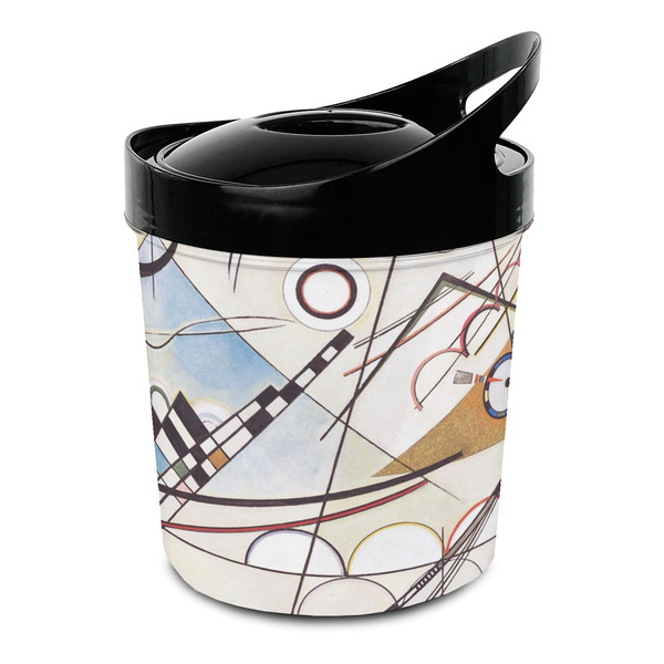 Custom Kandinsky Composition 8 Plastic Ice Bucket
