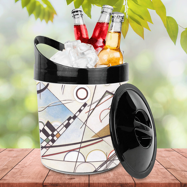 Kandinsky Composition 8 Plastic Ice Bucket - LIFESTYLE