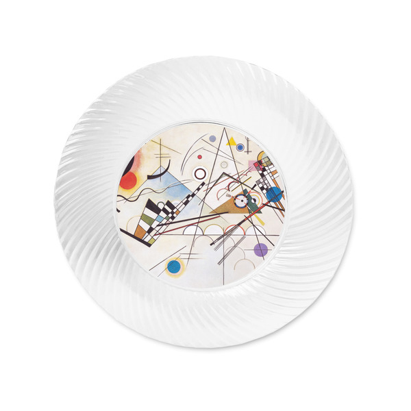 Kandinsky Composition 8 Plastic Party Appetizer & Dessert Plates - Approval