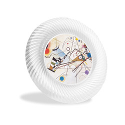 Kandinsky Composition 8 Plastic Party Appetizer & Dessert Plate - 6"
