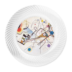 Kandinsky Composition 8 Plastic Party Dinner Plates - 10"