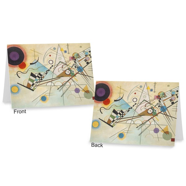Kandinsky Composition 8 Postcard - Front and Back
