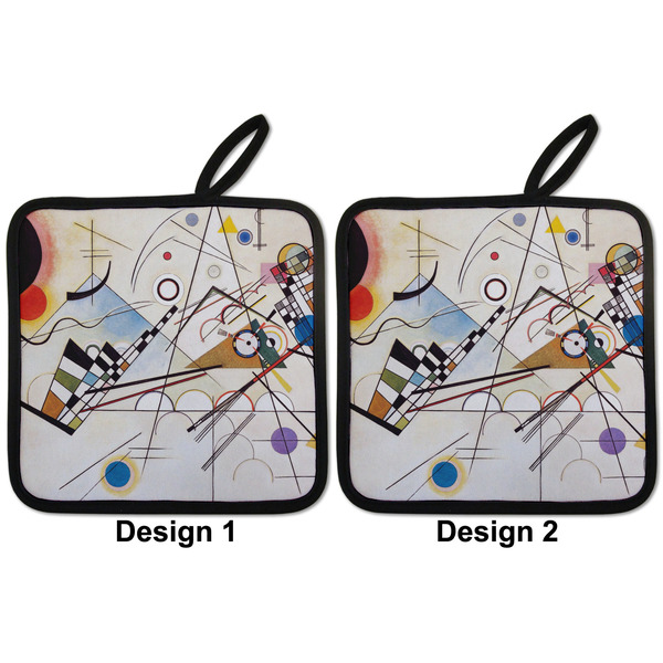 Kandinsky Composition 8 Pot Holders - Set of 2 APPROVAL