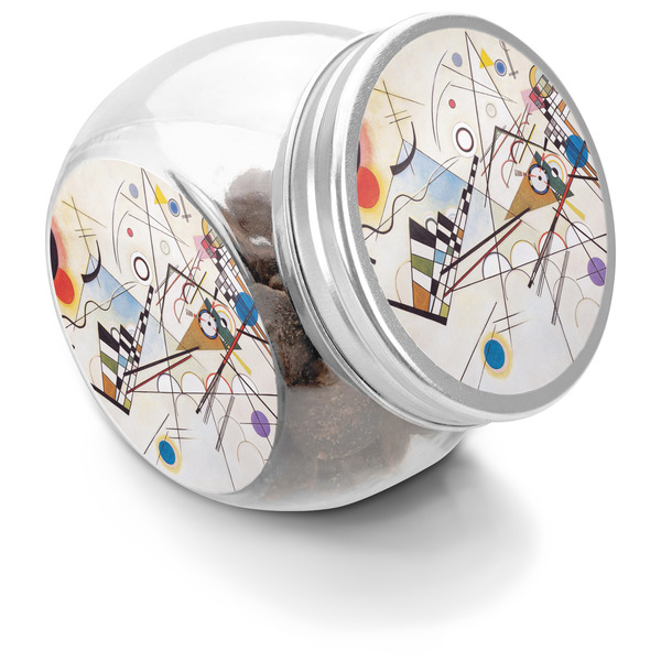 Custom Kandinsky Composition 8 Puppy Treat Jar
