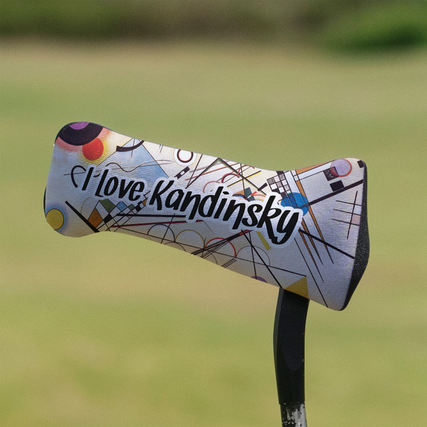 Kandinsky Composition 8 Putter Cover - On Putter