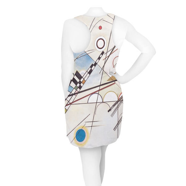 Kandinsky Composition 8 Racerback Dress - On Model - Back