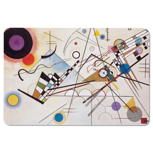 Kandinsky Composition 8 Rectangular Fridge Magnet - FRONT