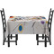 Kandinsky Composition 8 Rectangular Tablecloths - Side View