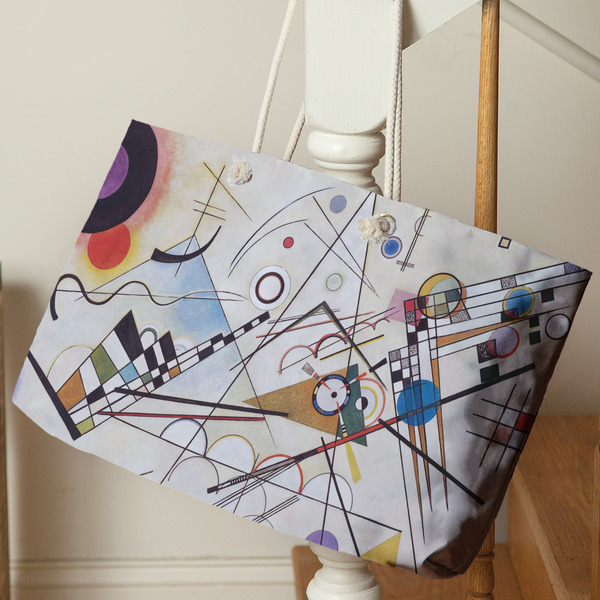 Kandinsky Composition 8 Large Rope Tote - Life Style