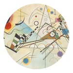 Kandinsky Composition 8 Round Decal - Small
