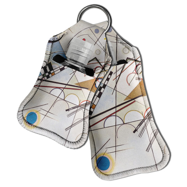 Kandinsky Composition 8 Sanitizer Holder Keychain - Both in Case (PARENT)