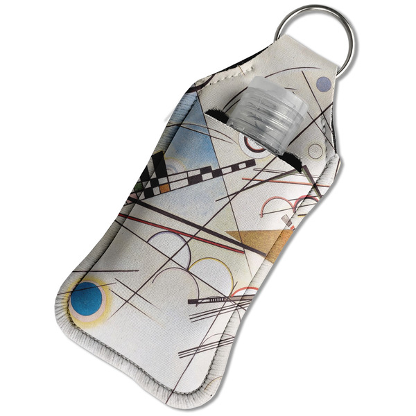 Kandinsky Composition 8 Sanitizer Holder Keychain - Large in Case