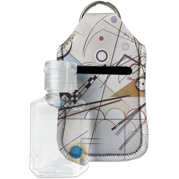 Custom Kandinsky Composition 8 Hand Sanitizer & Keychain Holder