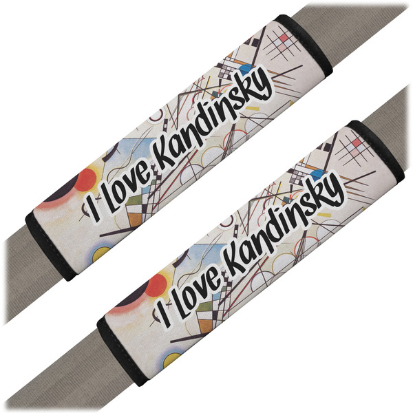 Custom Kandinsky Composition 8 Seat Belt Covers (Set of 2)