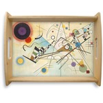 Kandinsky Composition 8 Natural Wooden Tray - Large