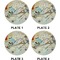 Kandinsky Composition 8 Set of Appetizer / Dessert Plates (Approval)