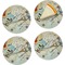 Kandinsky Composition 8 Set of Appetizer / Dessert Plates