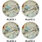 Kandinsky Composition 8 Set of Lunch / Dinner Plates (Approval)