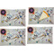 Kandinsky Composition 8 Set of Rectangular Appetizer / Dessert Plates
