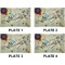Kandinsky Composition 8 Set of Rectangular Dinner Plates (Approval)