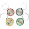 Kandinsky Composition 8 Wine Charms (Set of 4)