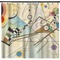 Kandinsky Composition 8 Shower Curtain (Personalized)