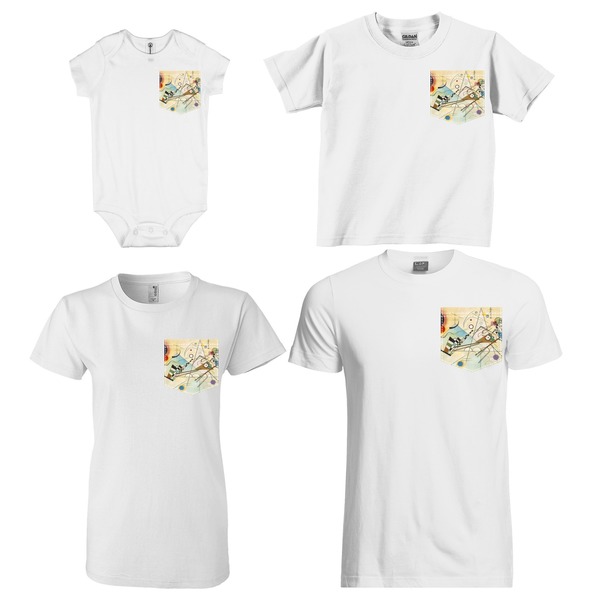 Kandinsky Composition 8 Sized Pockets on Various Products