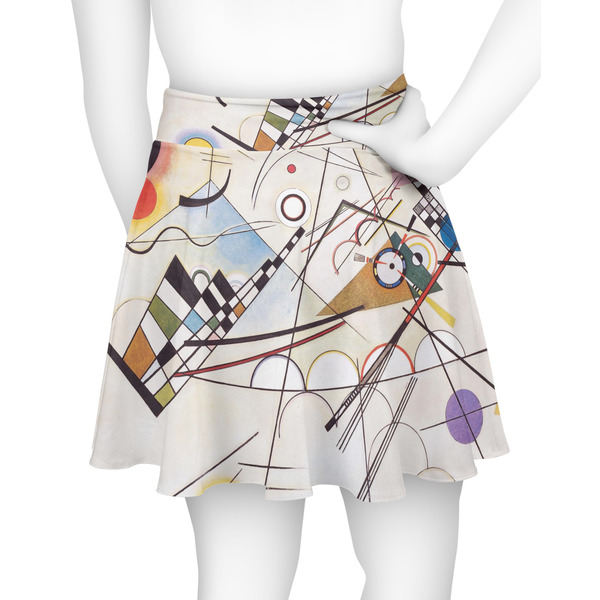 Kandinsky Composition 8 Skater Skirt - Back