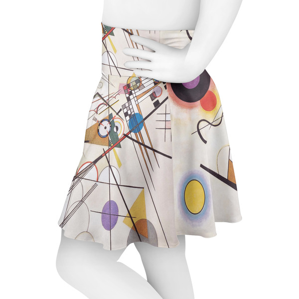 Kandinsky Composition 8 Skater Skirt - Side