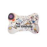 Kandinsky Composition 8 Bone Shaped Dog Food Mat (Small)