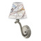 Kandinsky Composition 8 Small Chandelier Lamp - LIFESTYLE (on wall lamp)