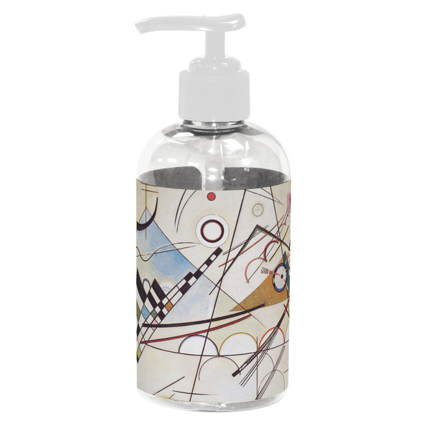 Custom Kandinsky Composition 8 Plastic Soap / Lotion Dispenser (8 oz - Small - White)