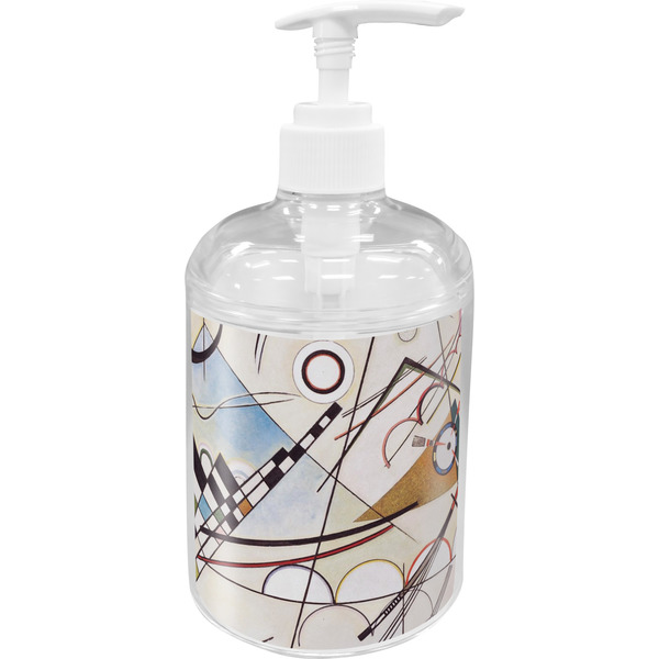 Custom Kandinsky Composition 8 Acrylic Soap & Lotion Bottle
