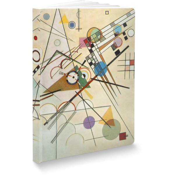 Custom Kandinsky Composition 8 Softbound Notebook - 7.25" x 10"
