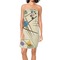 Kandinsky Composition 8 Spa / Bath Wrap on Woman - Front View