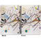 Kandinsky Composition 8 Spiral Journal 7 x 10 - Apvl