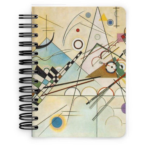 Custom Kandinsky Composition 8 Spiral Notebook - 5x7