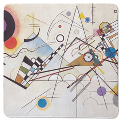 Kandinsky Composition 8 Square Rubber Backed Coaster