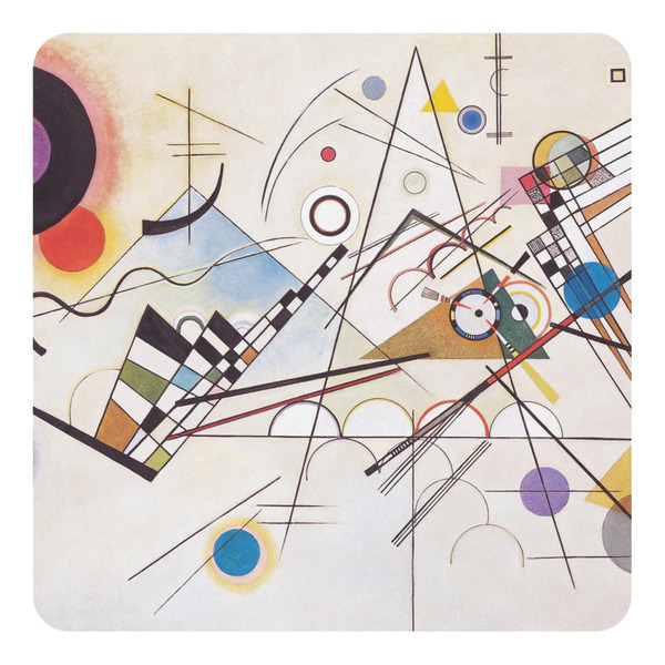 Custom Kandinsky Composition 8 Square Decal - Large