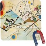 Kandinsky Composition 8 Square Fridge Magnet