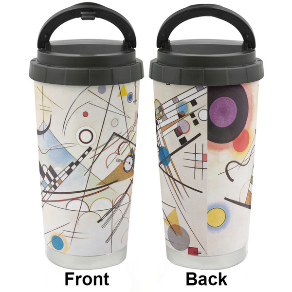 Kandinsky Composition 8 Stainless Steel Travel Cup - Apvl