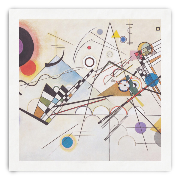 Custom Kandinsky Composition 8 Paper Dinner Napkins