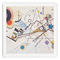 Kandinsky Composition 8 Paper Dinner Napkin - Front View