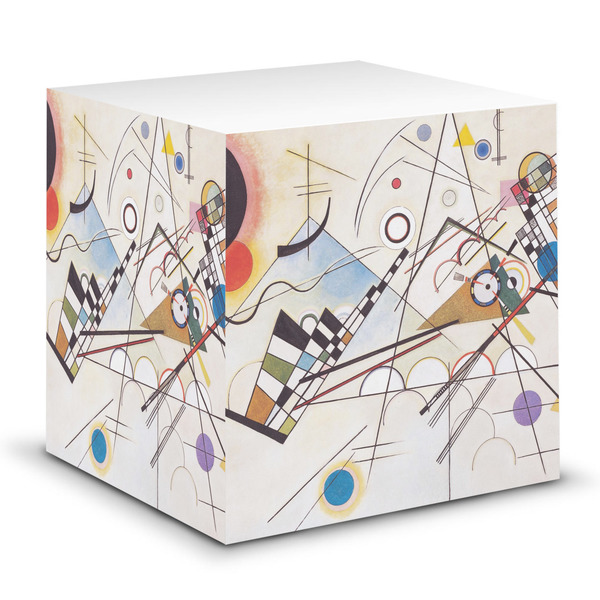 Custom Kandinsky Composition 8 Sticky Note Cube